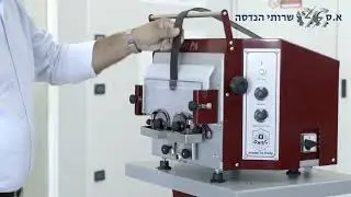מכונה לצביעת חגורות רצועות וסרטים
