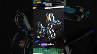 Cómo dibujar un globo de perrito 👨🏻‍🎨 #dibujo #arte #tutorial #drawing #art