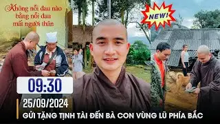 Thầy Minh Thiền tiếp tục hành trình về Phía Bắc gửi tịnh tài đến bà con vùng bão lũ (25/09/2024)