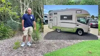 All questions answered on purchasing a Toyota Camroad Vantech compact motorhome