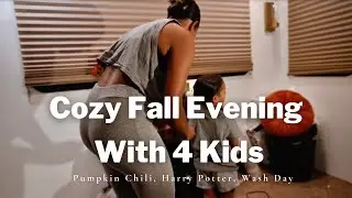 Cozy Fall 2023 Weekend Evening Routine as a Full Time RV Family