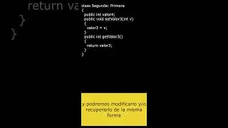 Tips rapidos en C#/ Encapsulacion #2  