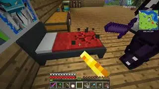Sezon 10 Minecraft Modlu Survival Multi Bölüm 18 - Yatak Odası Yaptık