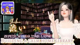 BUILDING A ZEPETO MAP PROCESS | SHIBUI HOME LIBRARY APARTMENT| TIMELAPSE OF BUILDING ZEPETO WORLD
