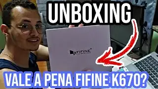 Comprei O Microfone Fifine K670!!! | Será Que Realmente É Tudo Isso?