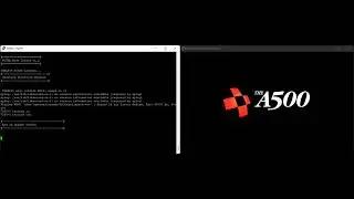 Amiga Game Selector in PCUAE on THEA500 Mini