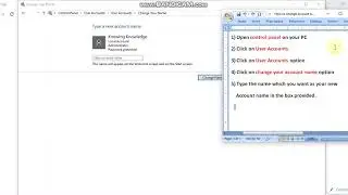 How to change Account Name in Windows 10? | Knowing Knowledge