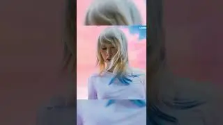 AI converts Taylor Swift's Lover album cover into a video. #ai #taylorswift #lover