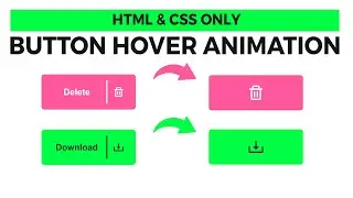 Smooth CSS Button Animation Tutorial | Hover Effect 2025