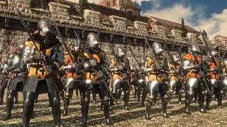 Ottoman Empire Vs Holy Roman Empire | Huge Cinematic Siege Battle | Total War Medieval Kingdoms