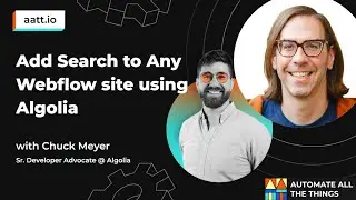 Add Search to Any Webflow site using Algolia with Chuck Meyer
