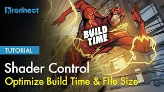 Reduce BUILD TIME (and file size) in Unity