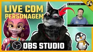 Como Fazer Live Com Personagem NO Obs Studio e Animaze