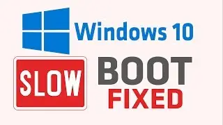 Windows 10 slow boot black screen /windows 10 slow boot after update