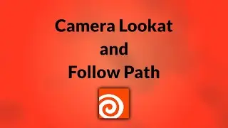 Camera Follow Path and Look At | Houdini 19.5