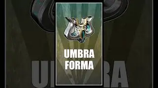 Umbra Forma - The rarest forma in Warframe 