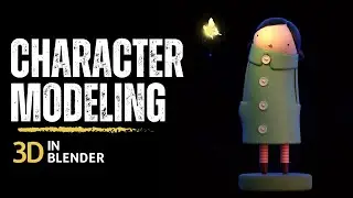 Character Modeling in blender tutorial for beginners