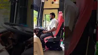 BSR Volvo Multi-Axle 9600s Mysore to Hyderabad Retan Trip Drive Pailot Meraj Bayya 🙌✌️😍🔥 #shorts