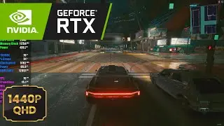 Cyberpunk 2077 - RTX 4090 + i9 13900K (1440p Benchmark, Max Settings, Path Tracing, DLSS Quality)