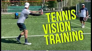 Un allenamento nuovo ed interessante! Visual training tennis