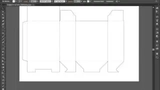 Demo Javascript Illustrator CC2014 ferramenta para criar embalagem fundo automático e tipo americano