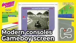 We played modern games consoles through a Gameboy Camera! - Gameboy Camera Vision - Best of Three