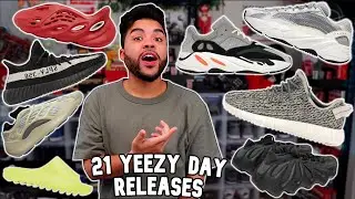 EVERY YEEZY DAY 2022 RELEASE | 350 Turtle Dove, 700 Wave Runners, Slides & MORE