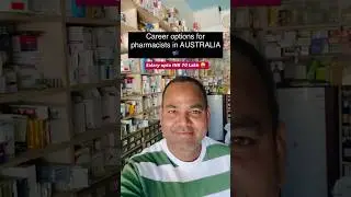 😱70 Lakhs Pharmacist Salary in Australia : It's possible! 