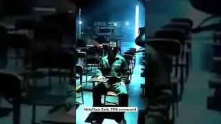 Metal Gear Solid, 1998 commercial.