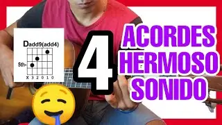ACORDES FÁCILES que suenan BONITO (acordes para adornar una canción) GUITARRA 🎸