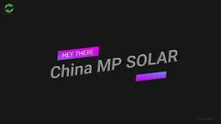 New split type solar street lamb, China MP Solar