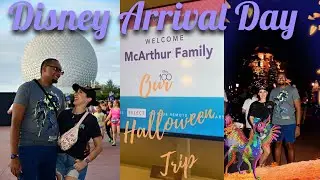 DISNEY TRAVEL VLOG | ARRIVAL DAY, DISNEY SPRINGS, EPCOT FOOD AND WINE FESTIVAL