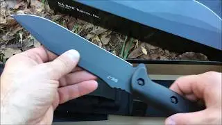 KA-BAR BK7 Field Test (Awesome Survival Knife)
