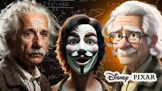 COMO FAZER Trend da Disney Pixar com INTELIGÊNCIA ARTIFICIAL de GRAÇA!