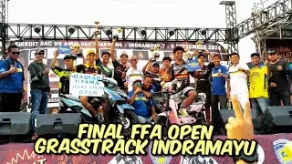 FINAL FFA OPEN PRO FULL RACE PENENTUAN JUARA UMUM GRASSTRACK SAC INDRAMAYU