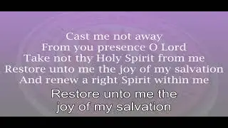 Create in me a Clean Heart, O God  - MFM Choir