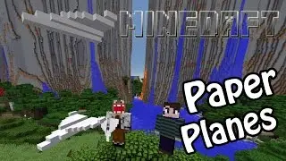 Paper Planes in Minecraft