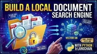 Build a Private Local Document Search Engine Using Python (Full Tutorial) | Python project