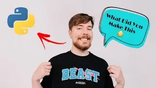 #04 Creating @MrBeast 's Sketch Using Python: A Tutorial by CodeWithAakarsh
