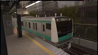 電車でGO!!はしろう山手(Densha de GO!!) E233系7000番台 休日 普通 10 両 17:30【デイリールーレットミッション】
