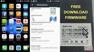5 STAR RX 1 Android 7 0 Hang on logo done after flash by NCK Dongle