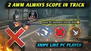 awm no reload trick free fire tamil | awm always in scope | two awm tips and tricks | ord_gaming