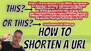 Shorten Big Links. How to Shorten a URL Web Address to your Product for Ease and Professionalism.
