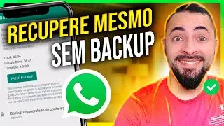 ✅ I didn't back up WhatsApp: How to recover OLD chats