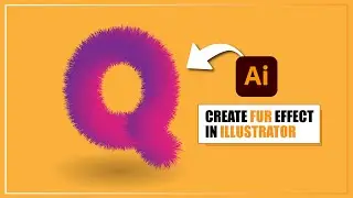 Create Fur Effect in Adobe Illustrator (Tips & Tricks) - 