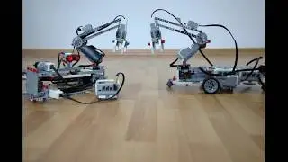 Lego ev3 проект Робо-Рука под управлением