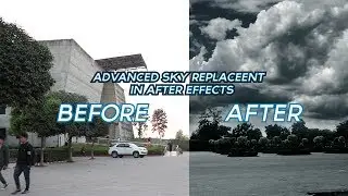 After effects Advanced sky replacement tutorial