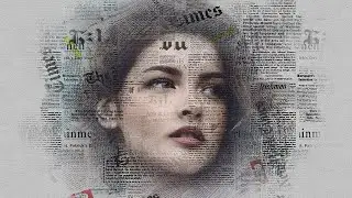 NewsPaper Photo Effect - Photoshop Tutorial