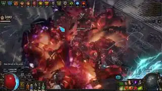Path of Exile - Vaal Caustic arrow, optimised for max AOE + Explode!