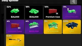 what 30 daily spins gets you in criminal tycoon